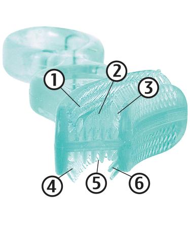 Baby Dental Hygiene Bundle: Tooth Tissues 30ct, 2 Silicone Finger Toothbrushes, 2 Baby's 1st Toothbrush - Infant Oral Care Essentials - Buy Online on GoSupps.com