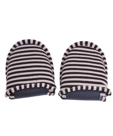 Keenso Reisen foldable slippers indoor slippers portable reusable soft cotton slipproof slippers for travel hotel aircraft house for women brown stripes