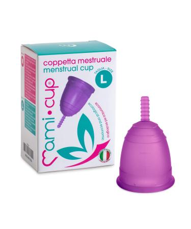Menstrual cup MamiCup Soft flexible reusable medical silicone (Little L) - Buy Online on GoSupps.com