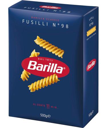  Barilla Barilla Classic pasta Fusilli n.98 in durum wheat of superior quality always al dente 500g - Buy Online on GoSupps.com