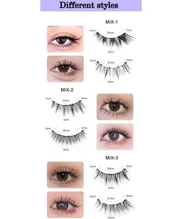 Onewly Magnetic Eyelashes 2 Pairs Reusable Magnetic Eyelash Kit Each Eyelash Has 5 Layers of Magnetism Dual Magnetic Lashes Magnetic Eyelashes Natural Look - Buy Online on GoSupps.com