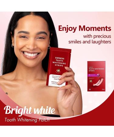 Coconut Flavor Teeth Whitening Strips for Sensitive Teeth - 14 Treatments, 28 Strips - Buy Online on GoSupps.com