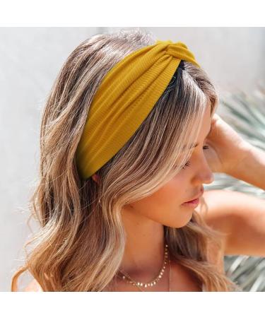 Nayyana 6-Piece Non-Slip Elastic Hair Bands for Women | Short Hair Yoga Workout & Sports Turbans | Color 2 - Buy Online on GoSupps.com