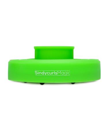 Collapsible Silicone Hair Diffuser Attachment for Portable Travel - Green | SindycurlsMagic - Buy Online on GoSupps.com