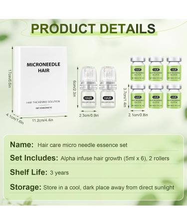 Syst me de Repousse Capillaire Alphainfuse Alphainfuse Syst me de Repousse des Cheveux Kit De Microinfusion Beaut Technologie de Micro-Infusion Indolore pour la Repousse Rapide des Cheveux - Buy Online on GoSupps.com