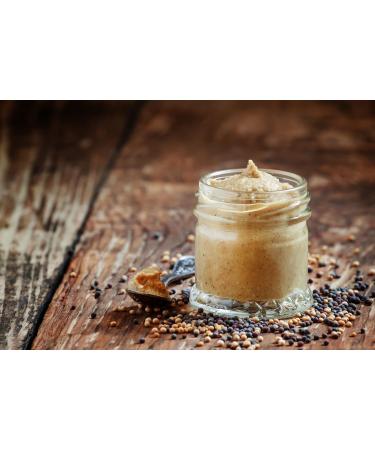 Tasty Pott Mustard Fan Set Sweet Mustard Mustard Big Mustard Rustic Style Spicy Mustard Caviar Kitchen Apron Mustard Glass Cooking Barbecue Gravy - Buy Online on GoSupps.com