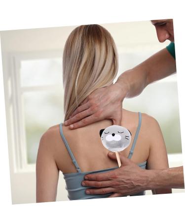 Soft Plush Back Massager Stick - Animal Design | Acupuncture Massage Tool for Muscle Relief & Relaxation - Buy Online on GoSupps.com