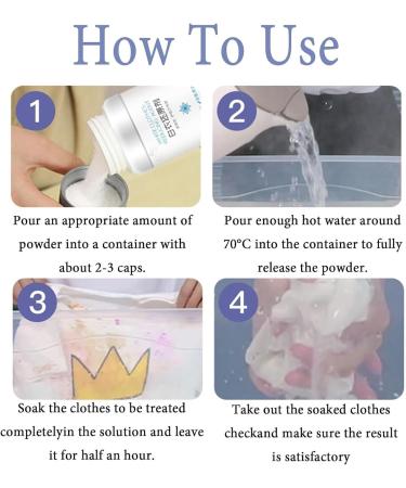 Laundry Booster - Laundry Brightener Clothes Bleach | High Efficiency Enzyme Odor Removal Stain Remover for White Shirt Dress Sheets White Fabric Klufo - Buy Online on GoSupps.com