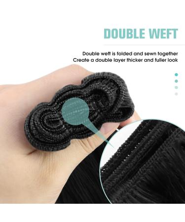 Youngsee Real Hair Whip Extensions 55cm - Premium Weft Hair Extensions for Gorgeous Volume - Buy Online on GoSupps.com