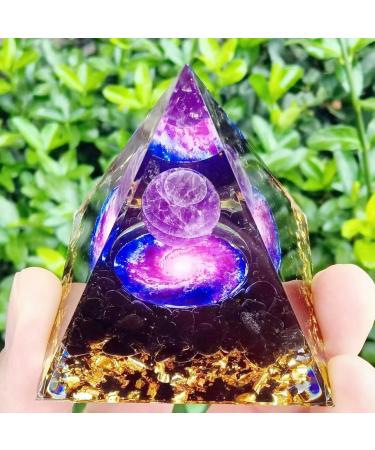 Ycyingcheng Healing Crystals Tower Energy Quartz Pyramid - 6cm | Positive Energy Generator for Meditation, Chakra Balance & Protection - Buy Online on GoSupps.com