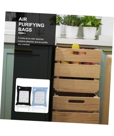 Homoyoyo Odorless Charcoal Bags - 2 Pack Activated Carbon Smell Absorbers for Cars & Home - Angry Orange Freshener - Buy Online on GoSupps.com