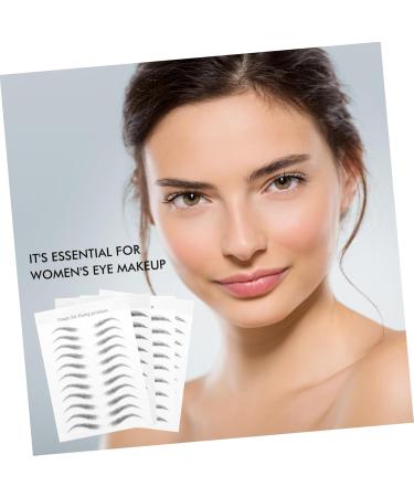 Ipetboom 30 Sheets Imitation Eco Eyebrow Sticker Stickers False Eyebrows Cosmetic Makeup Brow Sticker 6d Tool - Buy Online on GoSupps.com