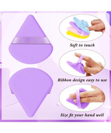 Skylety 120 Pieces Soft Triangle Makeup Puff Sponge - Perfect for Loose Powder & Foundation - Gift for Women - 5 Bright Colors - Buy Online on GoSupps.com