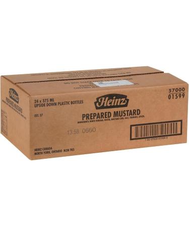 Heinz Yellow Mustard 375ml (Pack of 24) - Buy Online on GoSupps.com