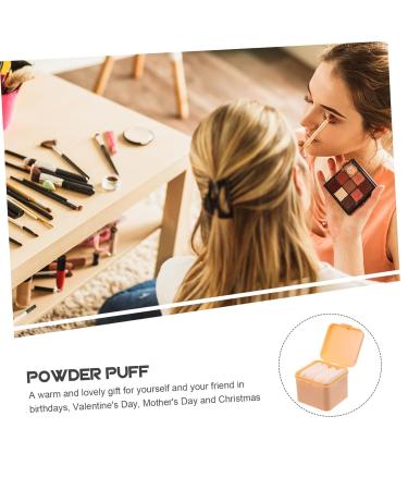 Buy Didiseaon Triangular Powder Puff | Makeup Sponge for Setting Powder | Travel-Friendly Foundation Puff Box - Buy Online on GoSupps.com