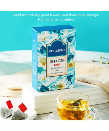 Herbal Tea 9 Count Jasmine Floral Aroma Tea Independent Sugar Free Jasmine Tea Bag - Buy Online on GoSupps.com