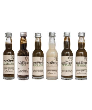 Plant Maker Northern greens liquid organic herbs set 16 x 40 ml consisting of garlic oregano basil thyme tarragon dill