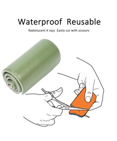 Roll Splint Polymer Foam Waterproof Rolled Splint Flexible Support for Wrist for Neck(11 * 46cm) - Buy Online on GoSupps.com