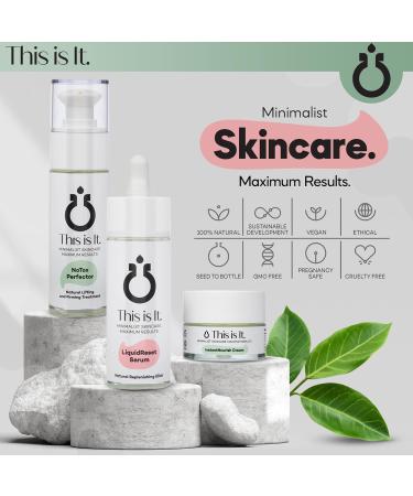 LiquidReset Serum | Natural Replenishing Elixir | Highest Grade Botanicals | Clean Beauty | Patented Ingredients | Molecular Distillation | Resets Restores Protects | Soothing | Anti-inflammatory | - Buy Online on GoSupps.com