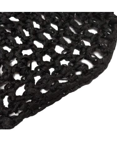 Bettli Thick and Short Hair Net Snoods for Women - Black (Pack of 3) - Buy Online on GoSupps.com