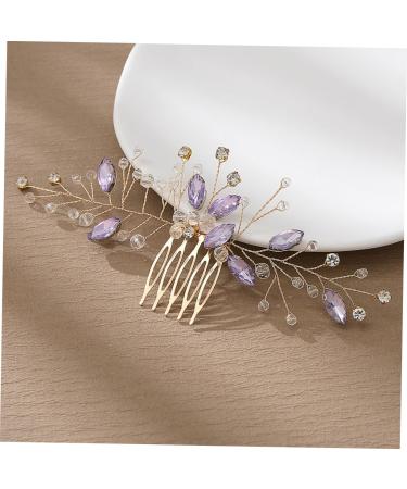 wedding hairpin accessories wedding hair accessories for prom hair accessories child hair comb Hair up hair headband bride wedding hair clips for brides diamond - Buy Online on GoSupps.com