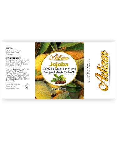 100% Pure Jojoba Oil - 4oz Cold Pressed All-Natural Moisturizer for Hair & Skin - Buy Online on GoSupps.com