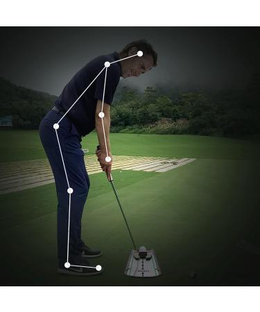 UDPARSCO Golf Putting Alignment Mirror - Portable Practice Trainer | Putting Training Aid - 12 x 6 Inches - Buy Online on GoSupps.com