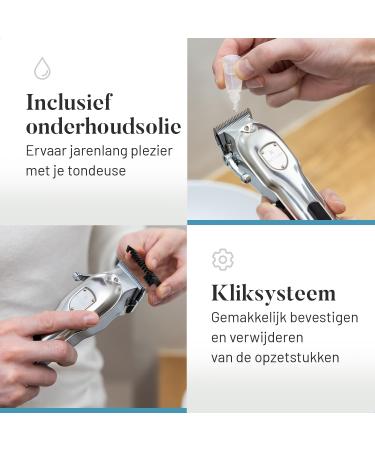 Revahs Professional Hair Clipper & Beard Trimmer for Men - Best Hair Cutting Device for Professionals | International Shipping Available - Buy Online on GoSupps.com