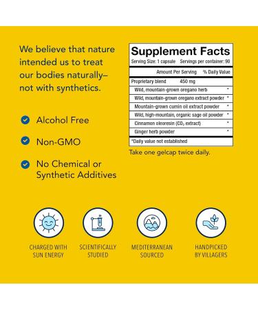 North American Herb & Spice OregaResp - 90 Veggie Capsules for Immune & Respiratory Health - Non-GMO - Safe for Children & Pets - Buy Online on GoSupps.com