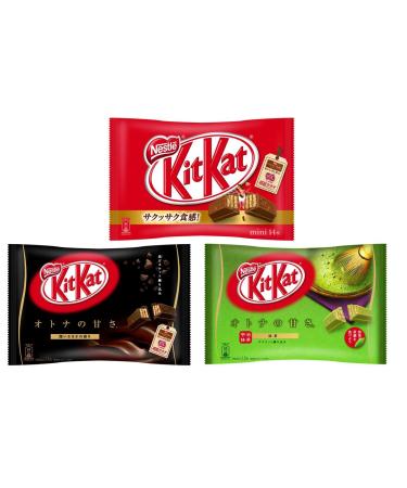 Nestle Japan KitKat Mini Popular Assort 3 bags pack Japan Import