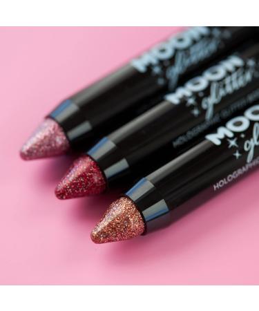 Buy Holographic Glitter Touch Up Pen - Rose Gold Body Makeup by Moon Glitter | 3.5g | International Shipping Available - Buy Online on GoSupps.com