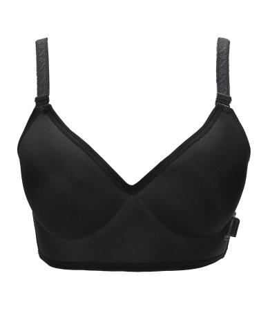 Heating Bra USB Black Plug in Type Massage Bra Heating Breast Enhancement Bra for Shaping