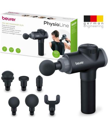 Beurer MG 180 Massage Gun - 6 Attachments 4 Intensity Levels for Targeted Muscle Relief & Recovery | International Shipping Available - Buy Online on GoSupps.com