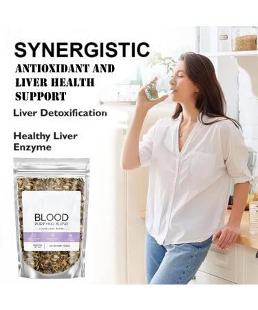 LXCJZY Blood Purifying Blend Tea New Blood Purifying Blend Tea Organic Health Liver and Kidney Care Tea All Natural Ingredients For Men Women (1 Bag) - Buy Online on GoSupps.com