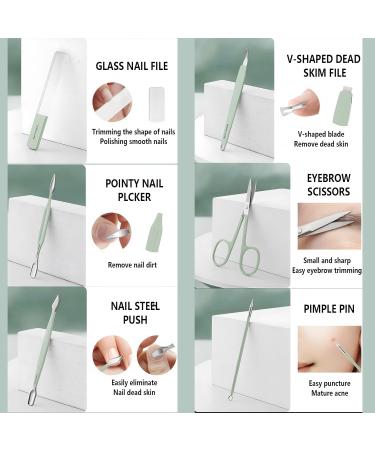 JYJLLM brand 12 piece nail file manicure set nail nail clippers manicure set for manicure set for women mens nail grooming mens nail grooming kit manicure & pedicure tools & manicure & accessories - Buy Online on GoSupps.com