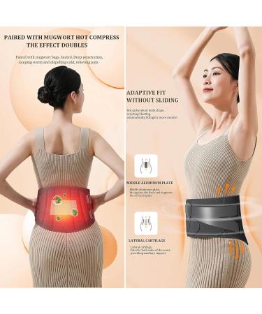 Kehtu Waist Massage Device | Vibration Massage Belt with 5-Stage Heat & 3 Adjustable Modes for Muscle Relief - Buy Online on GoSupps.com