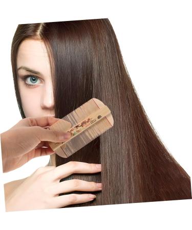 Peigne en Bambou Antipelliculaire Double Face Dents Ultra-denses Peigne Fin pour Chiens et Chats Outil de Toilettage Naturel Adapt aux Poils Fins la Peau Sensible - Buy Online on GoSupps.com