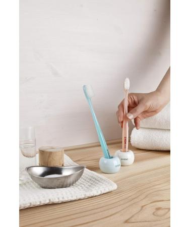 Buy KENT CRYSTAL DUAL Soft Firm Toothbrush Set for Sensitive Teeth - Ergonomic Design Deep Cleaning 7 Pieces 5 Colors - International Shipping Available - Buy Online on GoSupps.com