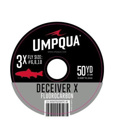 Umpqua Deceiver X Fluorocarbon Tippet 50yds - 5X
