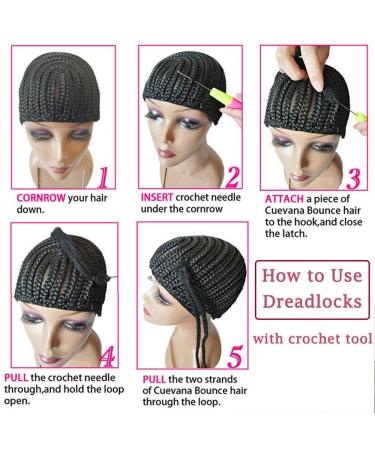 Buy Braids Extensions & Dreadlocks - Afro Zopf Synthetic Hair Extensions 50cm Ascheblond - 5 Bundle Crochet Twists for Perfect Styles - Buy Online on GoSupps.com