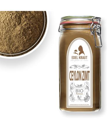 Ceylon Cinnamon Bio Ground 1000g | 100% Pure Organic Ceylon Cinnamon | Additive-Free 1kg Noble Herb - Buy Online on GoSupps.com