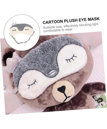 Buy FRCOLOR Cartoon Blindfold Eye Mask - Light Blocking Sleep Eye Cover for Naps - Soft Bunny Satin - Ideal for Travel & Relaxation - Buy Online on GoSupps.com