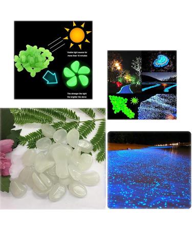 Hesrisy Garden Decoration Pebbles Glow Stones Glow in The Dark Pebbles Luminous Stones for Walkways Outdoor Decor Watermelon Red One Size Watermelon Red One Size - Buy Online on GoSupps.com