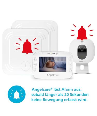 Buy Angelcare SmartSensor Pro 3 - 3-in-1 Video Audio & Motion Monitor with Wireless Sensor Mats & Temperature Display - Global Shipping Available - Buy Online on GoSupps.com