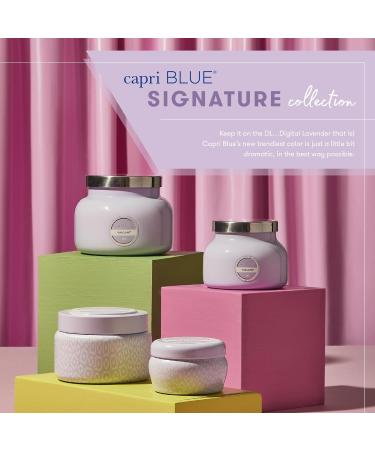 Capri Blue Volcano Scented Candles - Luxury Soy Candles with Tropical Fruit & Sugared Citrus | 19 oz Jar in Digital Lavender - Perfect for Home Fragrance - Buy Online on GoSupps.com