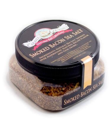 Smoked Bacon Fine Sea Salt - All-Natural Bacon Sea Salt Slowly Smoked for Perfect Smoky Flavor - No Gluten, No MSG, Non-GMO - Cooking or Finishing Salt - 4 oz. Stackable Jar Bacon (Fine) 4 Ounce (Pack of 1) - Buy Online on GoSupps.com