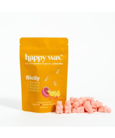 Happy Wax Summer Scented Soy Wax Melts (8oz Pouch) (Sicily)