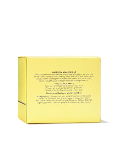 Buy Molton Brown Orange & Bergamot Radiant Body Scrub 275g - Exfoliating Luxury for Glowing Skin | International Shipping Available - Buy Online on GoSupps.com