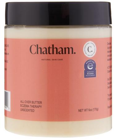 Chatham Natural Skin Care All Over Butter Eczema Cream for Dry Itchy Skin Face Feet and Hands. Trusted by Families and Steroid Free. Moisturizes and Softens Skin 6oz 6 Ounce - Buy Online on GoSupps.com