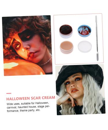 FRCOLOR Halloween Scar Cream & Wax - 2 Sets | Special Effects Makeup for Realistic Scars - Buy Online on GoSupps.com